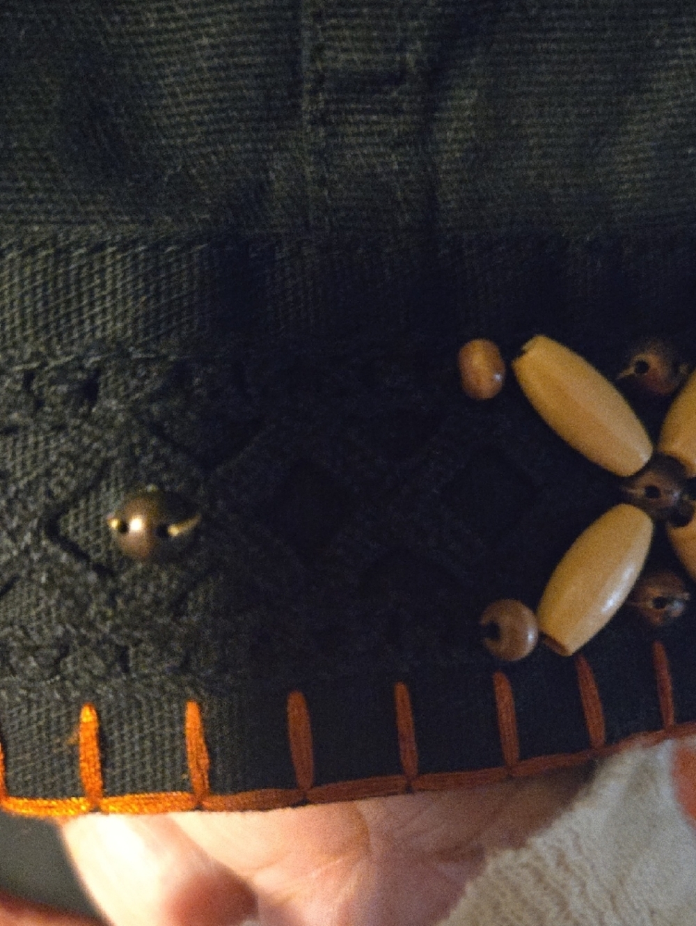 Ruby Rd. Black Jacket Pants Set with Orange Details. Includes Orange Chicos Top! - Picture 9 of 10